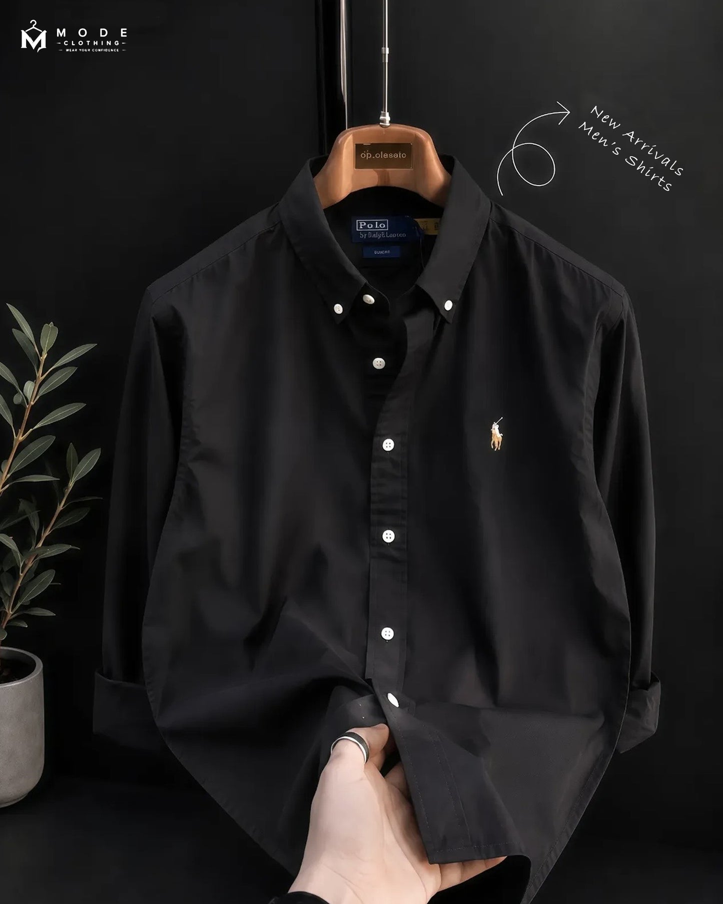 Men's Premium Shirts - Black