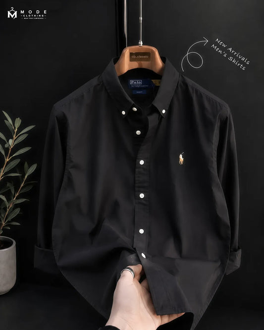 Men's Premium Shirts - Black
