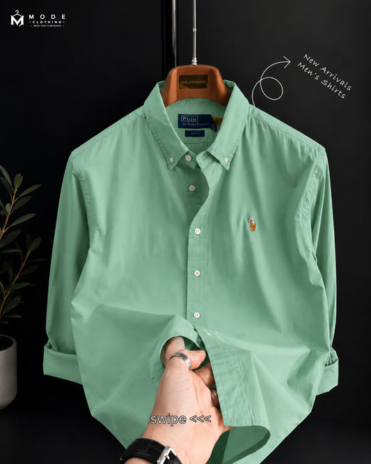 Men's Premium Shirts - Green