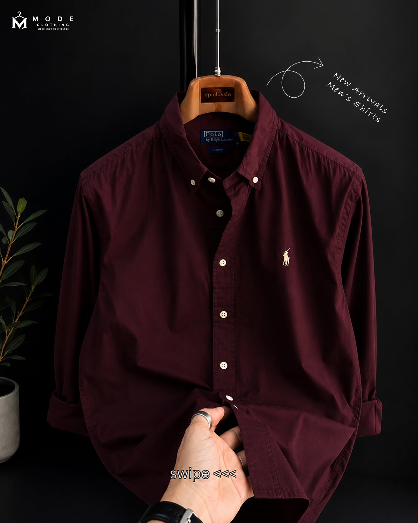 Men's Premium Shirts - Maroon