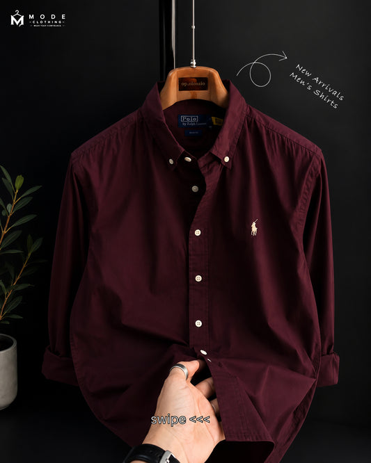 Men's Premium Shirts - Maroon